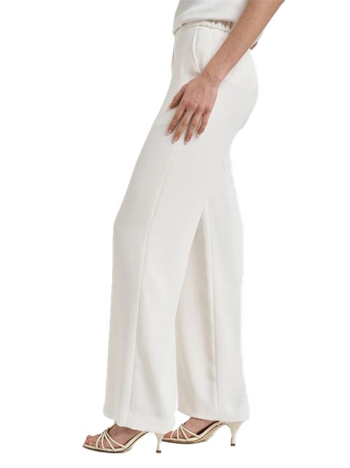 P.A.R.O.S.H. Pantalone donna Cady wide leg bianco P.a.r.o.s.h. | PANTY26-D231087002 PANNA